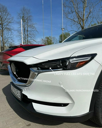 Mazda CX-5 cena 129300 przebieg: 29000, rok produkcji 2021 z Białystok małe 667